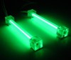 Комплект Revoltec  из 2 х зеленых ламп 10 см  с инвертором