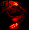 Кабель Sharkoon IEEE 1394  Firewire  с красной подсветкой  6P 6P