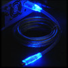 Кабель IEEE 1394a  Firewire  с синей  светодиодной подсветкой длина1 8м 6P 6P