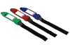 Стяжки для кабеля на липучке с этикеткой  200 мм  3 шт   разноцветн   Hama 20635