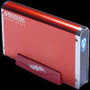 .   HDD - Alu book2 -3.5'' RUBY RED 