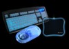 Комплект из клавиатуры  мышки и коврика производства Sharkoon