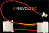  Revoltec 3-4pin adapter,   180 