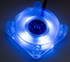 Вентилятор 40мм  Scythe Mini Kaze LED прозрачный с синей светод  подсветкой