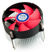 Кулер процессорный CoolerTech CTC- LGA-RCAR алюм. с крас. вент. для Intel LGA775