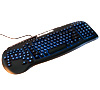 Игровая клавиатура с подсветкой Merc Stealth с раскладкой и хабом