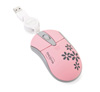 Гламурная мышь розовая Dicota Blossom Pro USB 1000 dpi