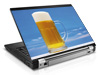 Наклейка на ноутбук  -  Beer  (420 x 279 мм) глянц.