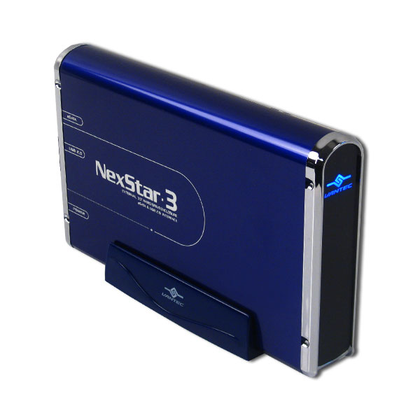 Бокс для HDD 3 5 SATA USB2 0 eSATA Vantec Nexstar3 NST 360SU BL синий