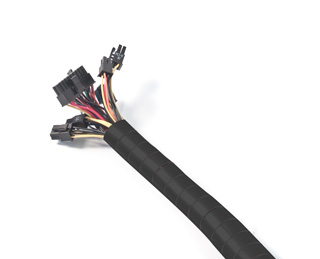 Набор для легкой уборки кабелей Easy Cover 20мм  2 5 м  черный H 20600