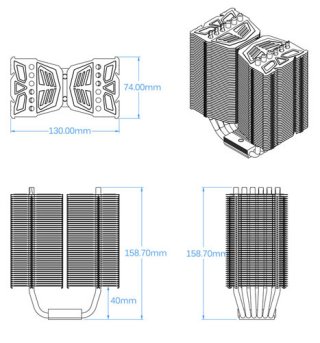    Intel Prolimatech Super Mega     