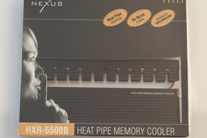Охлаждение памяти в виде кулера с теплотрубкой Nexus HXR-5500BL