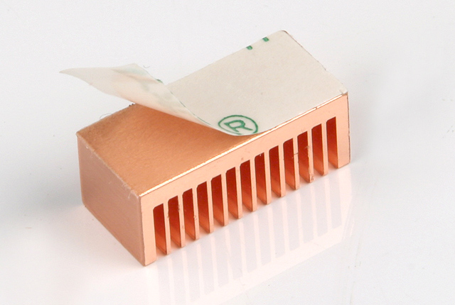Комплект медных радиаторов для RAM и BGA памяти, термоклей, 8шт. - PCDESIGN