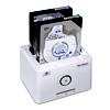 - Vantec DualBay NST-D200SU .  2-x HDD 2.5 - 3.5 SATA USB, eSata