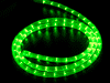 Светодиодный дюралайт  зеленый  длина 2 м  сечение 13 мм