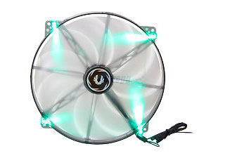 Вентилятор с подсветкой зеленой 200мм BitFenix Spectre LED Green BFFBLF20020GRP