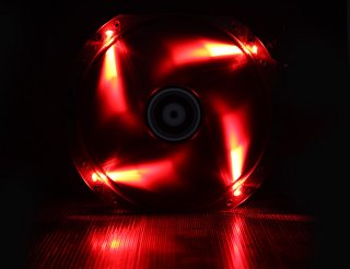 Вентилятор с подсветкой красной 230мм BitFenix Spectre LED Red BFF BLF 23030R RP
