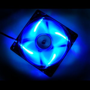 Вентилятор с подсветкой синей 120 мм Prolimatech Blue Vortex 12 LED для ПК