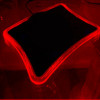 Профессиональный геймерский коврик xRaider  с красной подсветкой