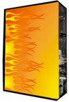 Глянцевые обои для корпуса (Full-тауер) – Fire23 casewrap (Размер 48,5Х65)