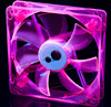 Вентилятор 120 мм Floston флуоресцентный  розовый
