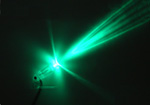 Светодиодный лазерный прожектор   зеленый
