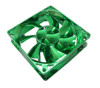 Вентилятор 120 мм с анодированным зеленым покрытием