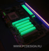 Комплект зеленых флуоресцентных заглушек от PCdesign