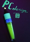Флуоресцентный маркер на жидкой основе  Желто зеленый 