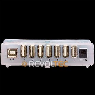  REVOLTEC USB 2 0 HUB  7 USB           