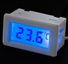 Моддерский мини термометр Kama Thermo Mini TMmini WH белый с синей подсветкой