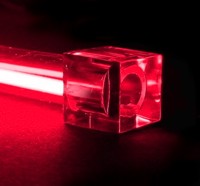 Неоновая лампа Revoltec красная  длина 30 см  с инвертором
