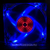 Вентилятор сине-красный NEXT со светоэффектом