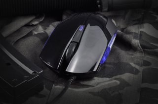 Игровая мышь с подсветкой E Blue Cobra EMS108BK черная