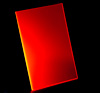 Лист оргстекла флуоресцентного красного 300х320х3мм светится в УФ
