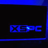 Резервуар XSPC   черная панель  для 5 25   отсека  с синей подсветкой