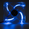Вентилятор Kama PWM Blue LED 92мм прозрачный с синей свет  подсветкой
