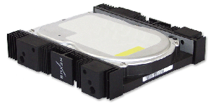Виброгасящие прокладки для крепления HDD Nexus DiskTwin на жестком диске (черные)