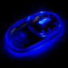 Acrylic mouse   оптическая мышка  прозрачная  с синей подсветкой