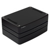 Внешн.  контейнер e-DATA 3500 II для 2-HDD 3.5'', Tsunami, SATA, RAID, черный