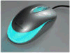 Мышь   Калейдоскоп   с втягивающимся кабелем  с разноцветной подсветкой