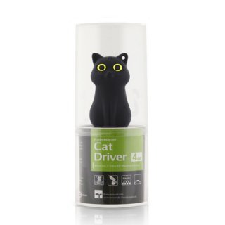 Флешка Кошка черная 4GB Cat Driver USB DR10091 4BK