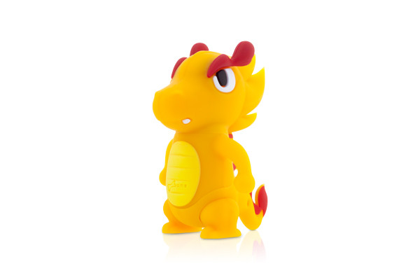 Флешка дракон желтый 4 ГБ Bone Dragon Driver USB