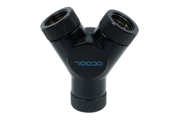   Alphacool HF Y connector 3xG1 4 Deep Black 17066 