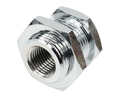   Alphacool HF bulkhead connector G1 4 17068 Chrome