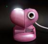 Веб камера сердце розовое с подсветкой ORIENT QF-820  USB 2.0 