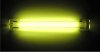 Неоновая лампа желтая  длина 10 см  с инвертором
